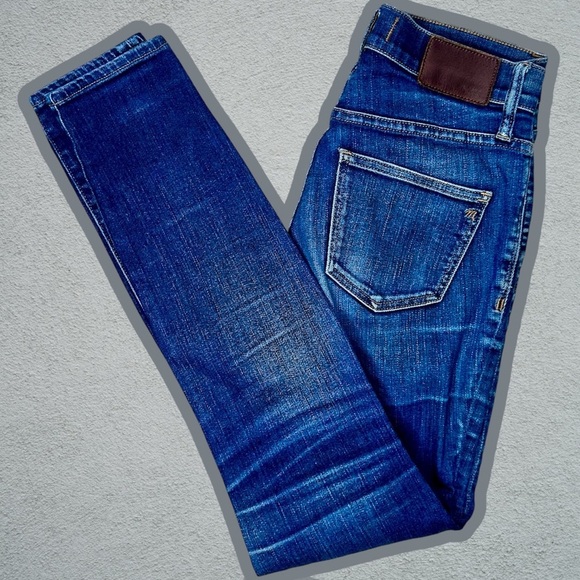 Madewell ‘High Riser Skinny Jeans’ in Medium Wash Size 25 - Picture 10 of 10